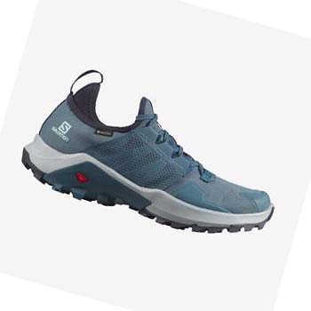 Tenis Para Trail Running Salomon MADCROSS GORE-TEX Hombre Azules | MX 3505LIS